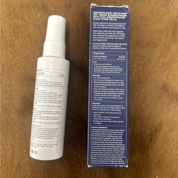 SOBEL SKIN Rx Plant Stem Cell Day Cream + Sunscreen with SPF 30 Tone & Protect - Picture 10 of 11